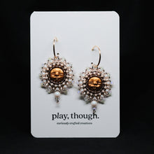 Load image into Gallery viewer, Beadass Fireworks Dangles (Powder Puff)