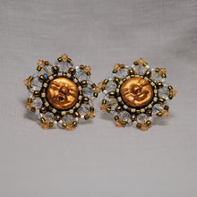 Load image into Gallery viewer, Beadass Fireworks Studs (Marigold)