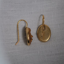 Load image into Gallery viewer, Gold Oval Bezel Drops