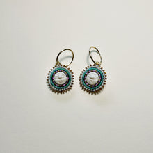 Load image into Gallery viewer, Beadass Reversible Hoops (Penny For Your Thoughts)