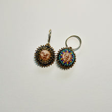 Load image into Gallery viewer, Beadass Reversible Hoops (Oasis)