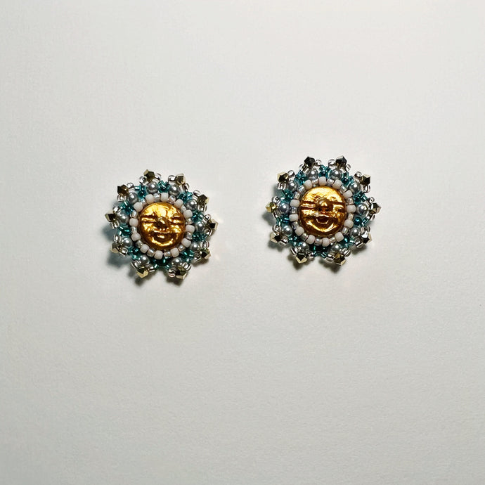 Beadass Fireworks Studs (Tipped in Gold)