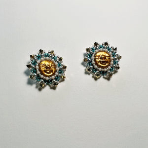 Beadass Fireworks Studs (Tipped in Gold)