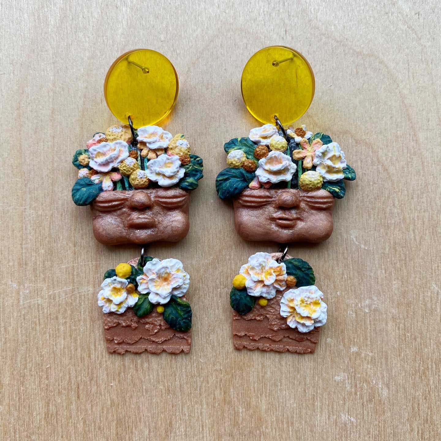 Pot Heads (Inspired By My Mum's Wedding Bouquet)