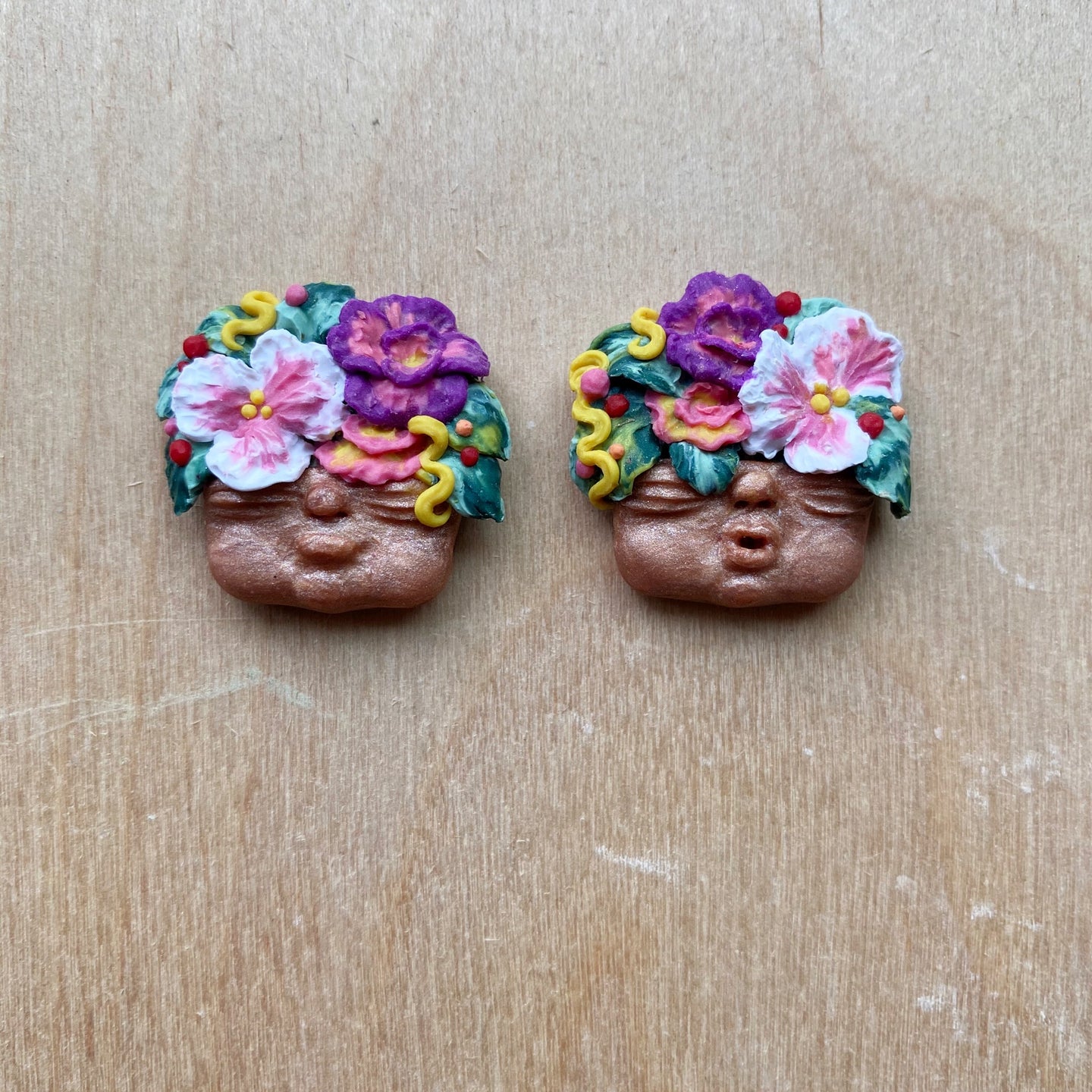 Signature Pot Heads (Sweetie & Pumpkin Pie)