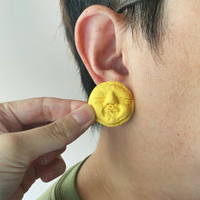 Load image into Gallery viewer, Signature Classic Peep Studs (The Yolk Of The Day...)