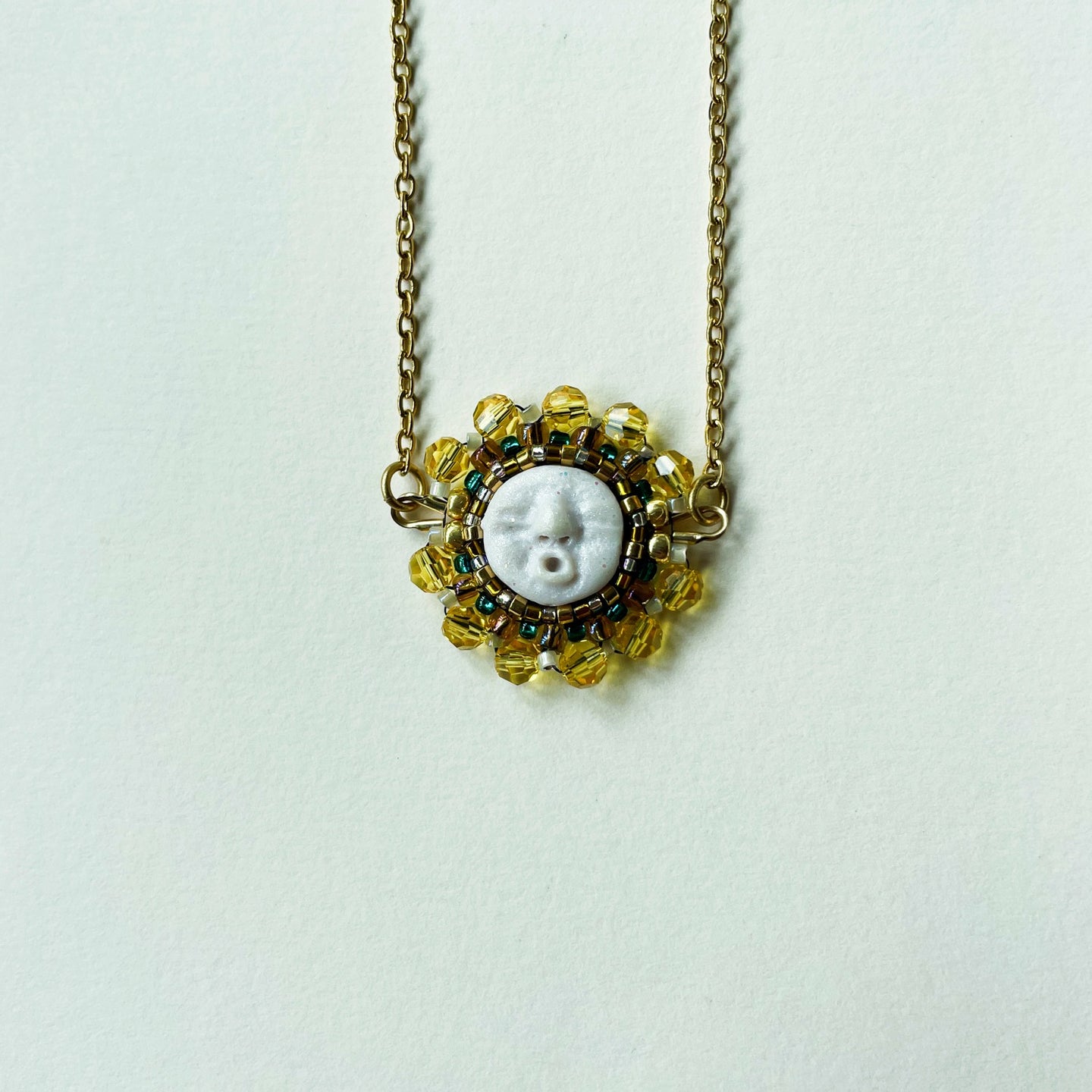 Beadass Ray of Hope Necklace (Lulu's Lemons)