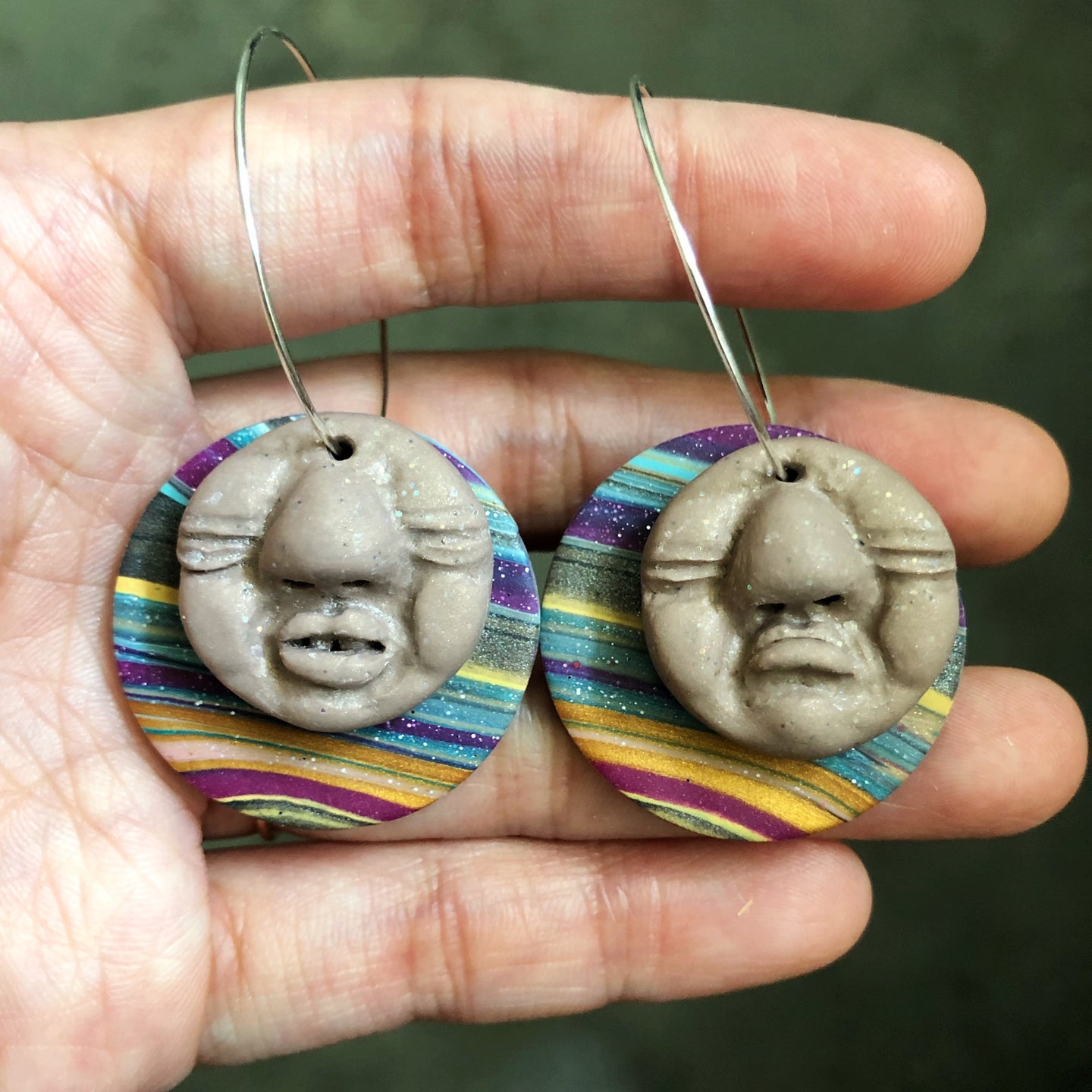 #scrapboxtwenty Signature Beep Double Dangles (Grump & Grey But Still Fabulous)