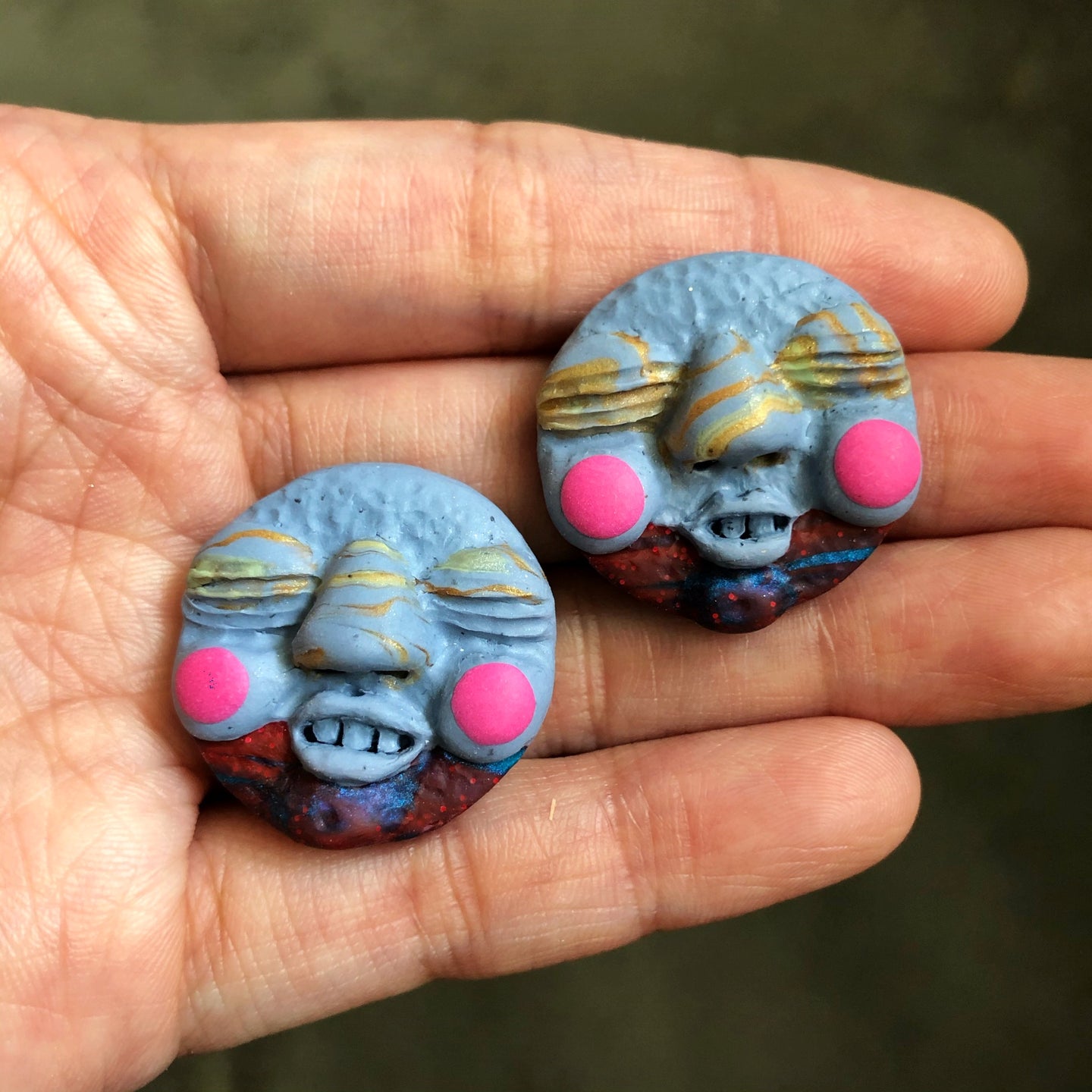 #scrapboxtwenty Signature Meep Studs (Why So Shy?)