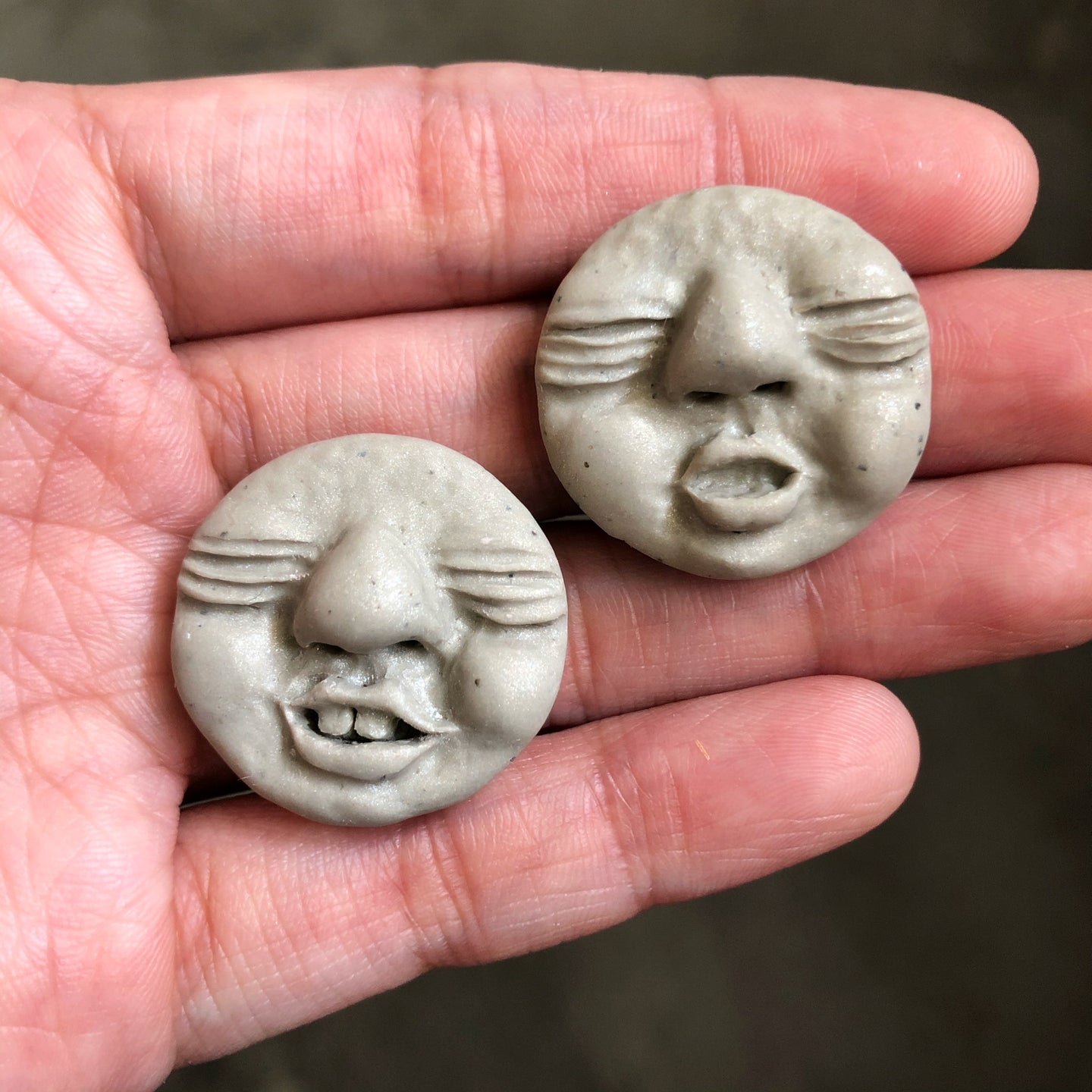 #scrapboxtwenty Signature Meep Studs (Clay Achin'...)