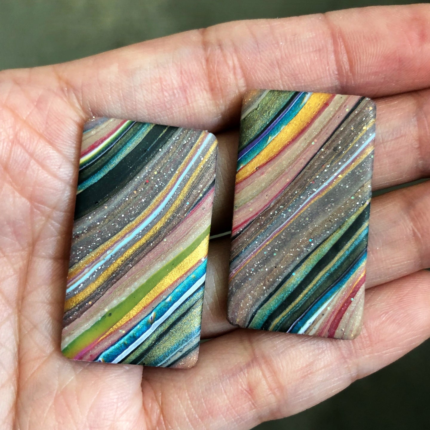 #scrapboxtwenty Tablet Statement Studs (I Lava You...)