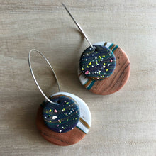Load image into Gallery viewer, Signature Double Dangles (Pebbles By The Lake)
