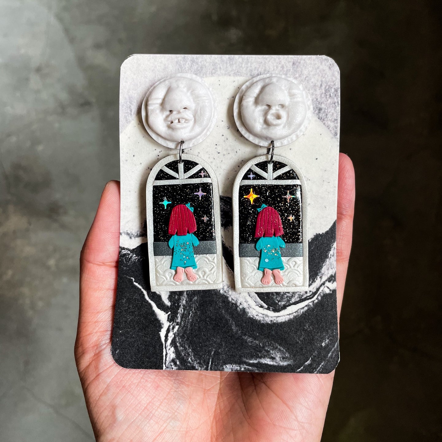 Ivory Pairs & Teal Nightgowns