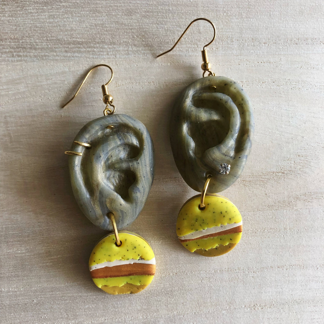 Statement Dangle Hearrings (Ear-ning For You)