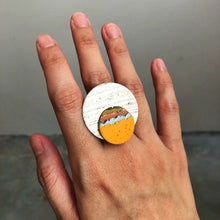 Load image into Gallery viewer, Millennial Falcon Statement Ring (A Tatooine Sunset)
