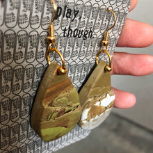 Load image into Gallery viewer, Textured Teardrop Dangles (Fall-Winter 2019)